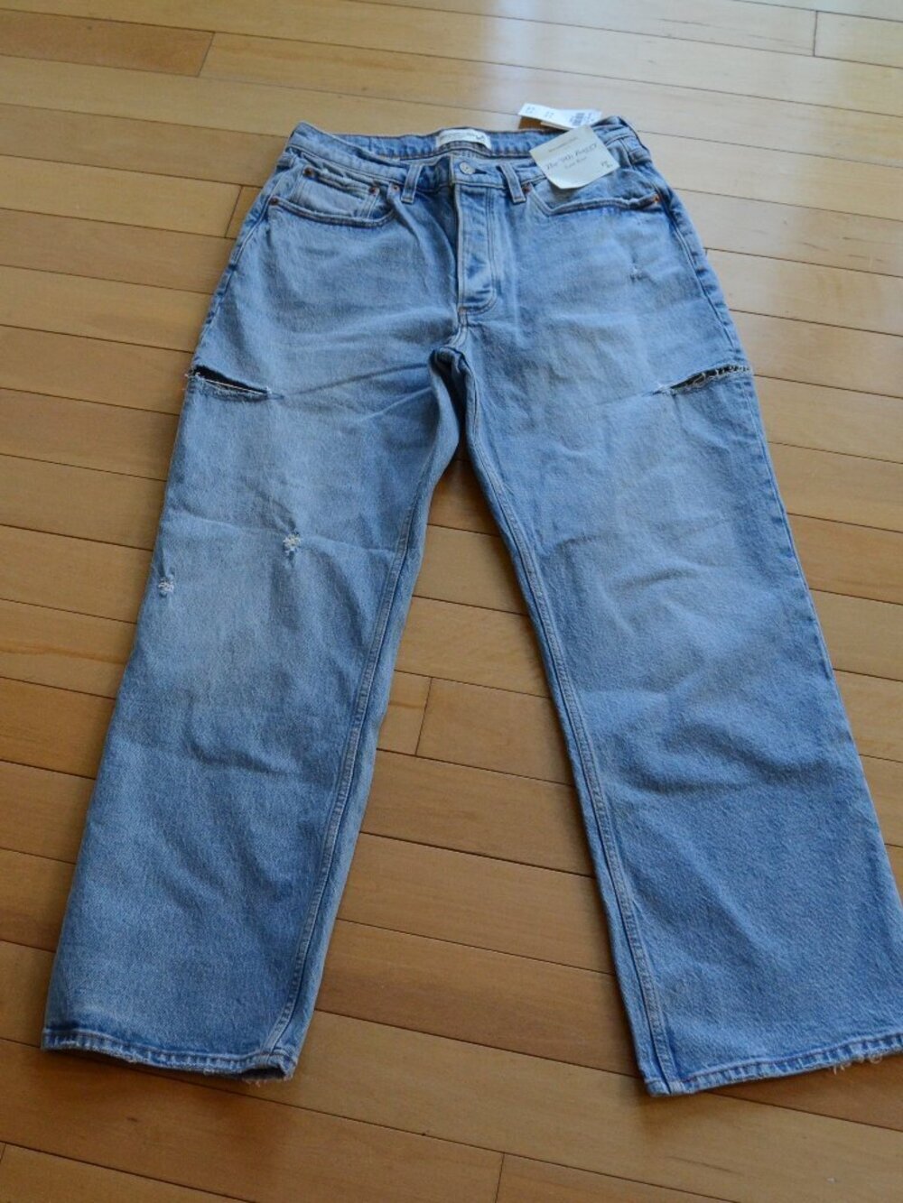 Abercrombie & Fitch The 90s baggy jeans Low Rise Size 29 Short - Picture 1 of 10